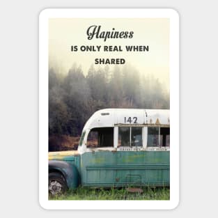 Into the wild movie Sticker